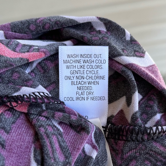 •Dana Buchman• NWT Abstract Pattern Side Ruched Dress - Size 3X - Picture 7 of 9